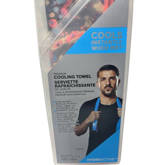 Mission HydroActive Gym Cooling Towel 10”x 33” Large Water Activated Sweat Towel - Picture 2 of 7